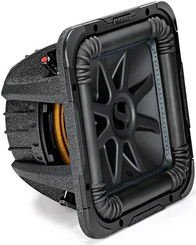 Alt view image 6 of 14 - Kicker L7S102 L7S 10" Subwoofer Dual Voice Coil 2-Ohm 600W