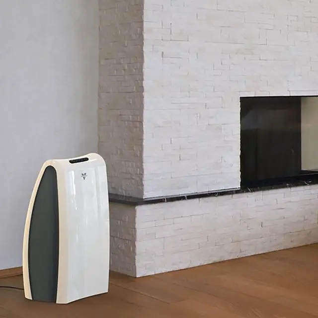 Alt view image 9 of 9 - Vornado True HEPA Activated Carbon Filter Whole Room Air Purifier, White