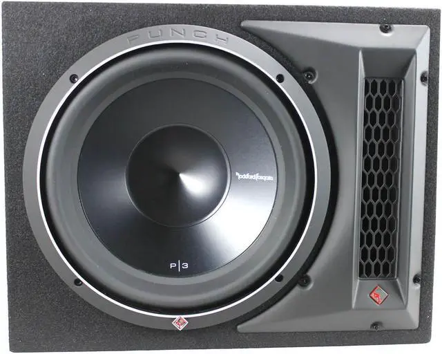 Alt view image 16 of 20 - Rockford Fosgate P3-1X12 12" 1200W  Single Loaded Vented Subwoofer Sub Enclosure