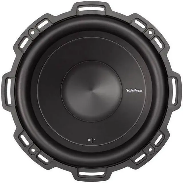 Alt view image 2 of 17 - Rockford Fosgate P1S2-10 500W 10" Single 2 ohm Punch Stage 1 Subwoofer/Sub