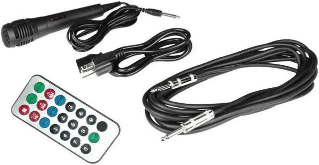 Alt view image 5 of 20 - Pyle Active Passive Bluetooth PA Dual Loudspeaker Sound System Kit & Microphones