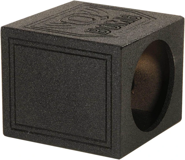 Alt view image 4 of 8 - Qpower QBOMB15SSINGLE Single 15" Sealed Woofer Enclosure Withh Bed Liner Spray