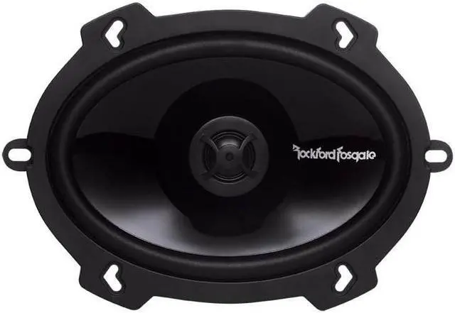 Alt view image 3 of 8 - 2) New Rockford Fosgate P1572 5x7" 120W 2 Way Car Coaxial Speakers Audio Stereo