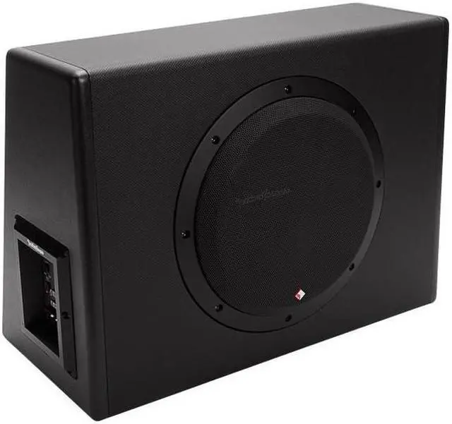 Main image of New Rockford Fosgate P300-10 10" 300 Watt Single Powered Subwoofer Sub Enclosure
