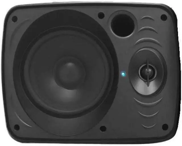 Alt view image 12 of 13 - Pyle Home PDWR54BTB 5.25 Indoor/Outdoor 600-Watt Bluetooth Speaker System (Black)