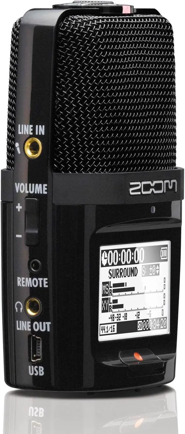 Alt view image 15 of 20 - Zoom Handy Recorder Digital Audio Portable Compact Hand Recorder with SD Card