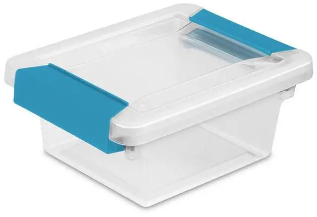 Alt view image 7 of 14 - Sterilite Clip Box Clr Mini 2194-2248