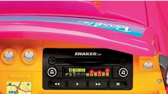 Alt view image 12 of 13 - Fisher-Price Power Wheels Barbie Ford Mustang