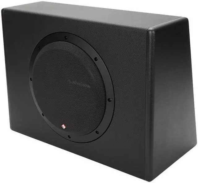 Alt view image 4 of 14 - New Rockford Fosgate P300-10 10" 300 Watt Single Powered Subwoofer Sub Enclosure