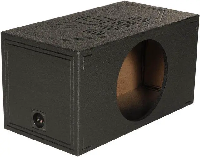 Alt view image 4 of 9 - QPower QBOMB15VL Single 15" Vented Ported Car Subwoofer Sub Box Enclosure QBOMB
