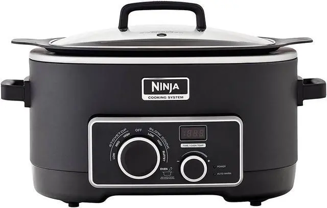 Alt view image 8 of 12 - Ninja MC751 3-in-1 Cooking System with Triple Fusion Heat Technology