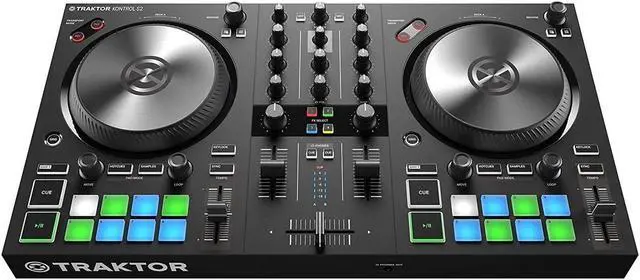 Alt view image 6 of 20 - Native Instruments Traktor Kontrol S2 MK3 2-Channel DJ Controller