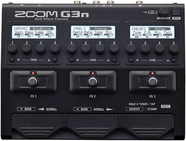 Main image of Zoom G3N Multi Effects Amp Processor Pedal Simulator for Guitarists