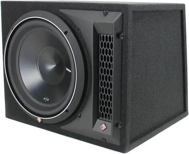 Alt view image 14 of 20 - Rockford Fosgate P3-1X12 12" 1200W  Single Loaded Vented Subwoofer Sub Enclosure