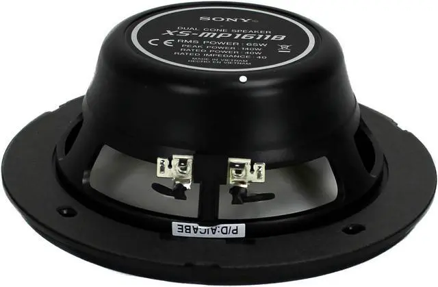 Alt view image 4 of 19 - Sony XS-MP1611B 6.5" 140W Dual Cone ATV/UTV Speakers Stereo Black, 2 Pack