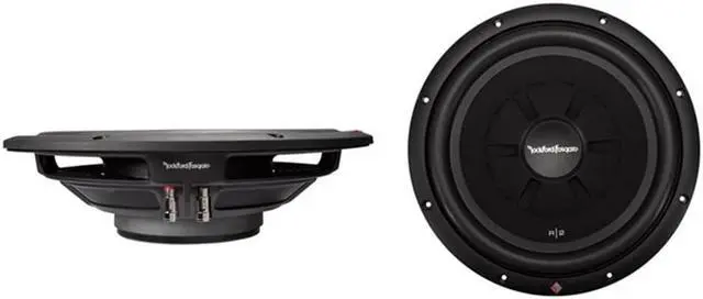 Alt view image 17 of 17 - Rockford Fosgate R2SD4-12 12" 500W 4-Ohm Shallow Mount Slim Car Subwoofer Sub