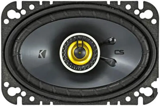 Alt view image 4 of 19 - Kicker CSC46 CS 4 x 6 Inch 150 Watt 4 Ohm 2-Way Car Audio Speaker System, Pair