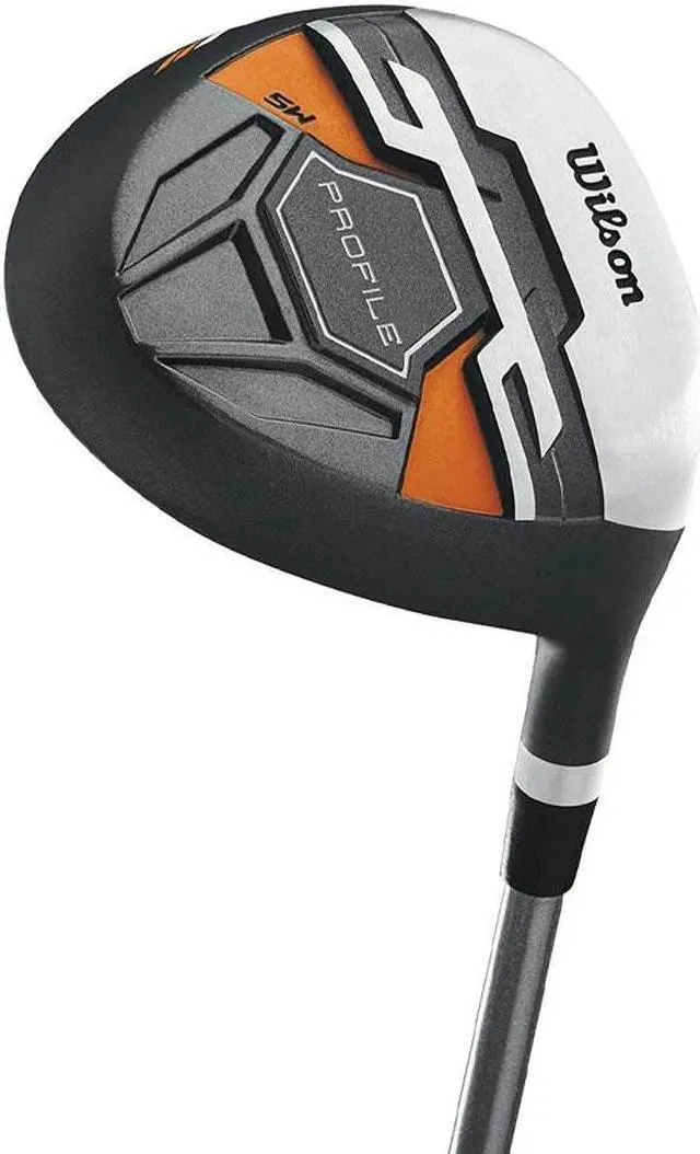 Alt view image 5 of 7 - Wilson Profile XD Teen Right Handed Complete Golf Club Set with Bag, Orange