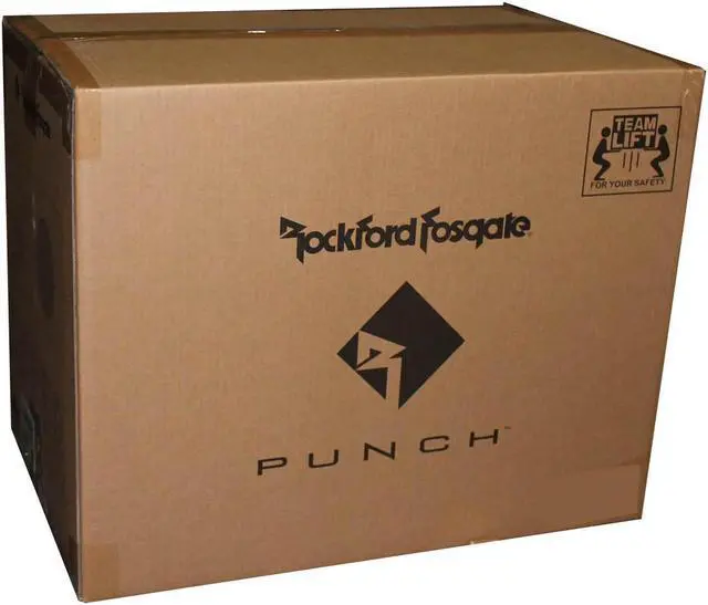 Alt view image 11 of 14 - New Rockford Fosgate P300-10 10" 300 Watt Single Powered Subwoofer Sub Enclosure