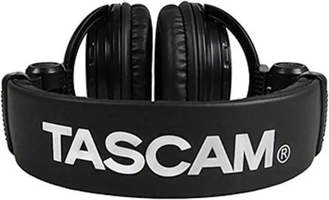 Alt view image 15 of 20 - TASCAM TH-02 Recording Studio Headphones Black