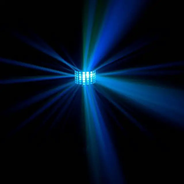 Alt view image 5 of 11 - American DJ Mini Dekker DMX RGBW LED Strobe Kinta Derby Moonflower Light Effect