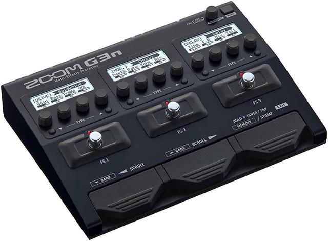 Alt view image 3 of 20 - Zoom G3N Multi Effects Amp Processor Pedal Simulator for Guitarists