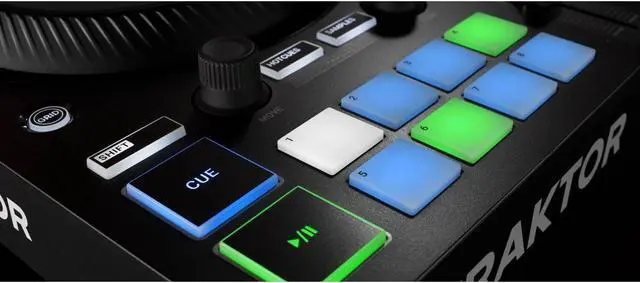 Alt view image 9 of 20 - Native Instruments Traktor Kontrol S2 MK3 2-Channel DJ Controller
