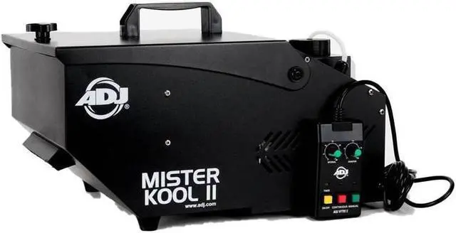 Alt view image 3 of 8 - American DJ Mister Kool II Black Low Lying Water Fog Machine w/ Remote