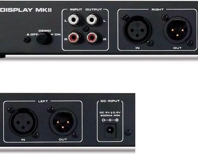 Alt view image 5 of 7 - American Audio MKII DB Sound Volume LED Display Monitor Device for Amp Rack