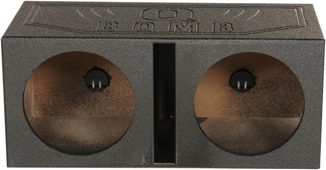 Alt view image 2 of 10 - Qpower QBOMB Dual 10" Woofer Box Ported