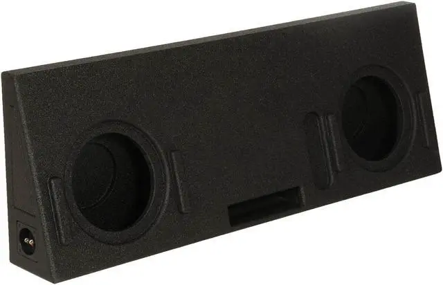 Main image of QPower Dual 10" Ported Sub Enclosure for Toyota Tundra Crew Max | QBTUNDRA14210