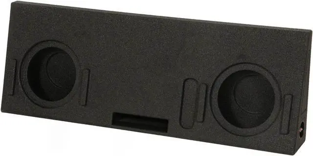 Alt view image 4 of 8 - QPower Dual 10" Ported Sub Enclosure for Toyota Tundra Crew Max | QBTUNDRA14210