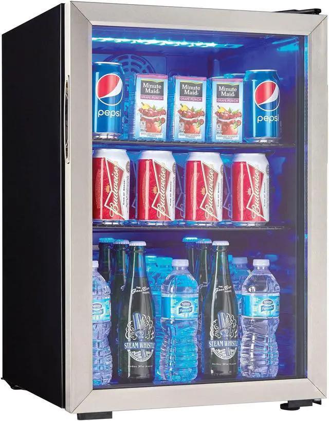 Alt view image 14 of 14 - Danby DBC026A1BSSDB 2.6 cu. ft. Free-Standing Beverage Center in Stainless Steel