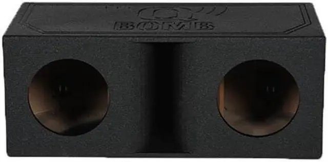 Alt view image 3 of 5 - QPOWER QBOMB10HP Qpower QBOMB Dual 10 Ported HP (Horn Ported) Enclosure