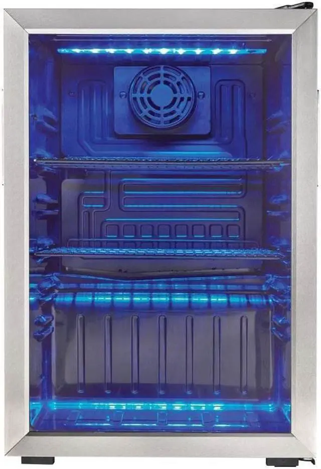 Alt view image 12 of 14 - Danby DBC026A1BSSDB 2.6 cu. ft. Free-Standing Beverage Center in Stainless Steel