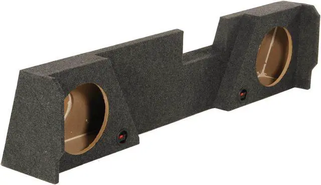 Alt view image 5 of 12 - Qpower Gmc/chevy Speaker Enclosure (gmc102014dcab)