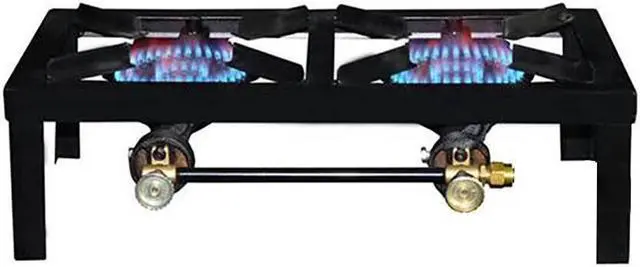 Mr. Heater 30,000 BTU Double Burner Iron Propane Outdoor Camping Cooking  Stove - Newegg.com