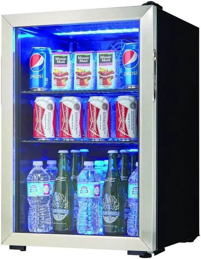 Alt view image 10 of 14 - Danby DBC026A1BSSDB 2.6 cu. ft. Free-Standing Beverage Center in Stainless Steel