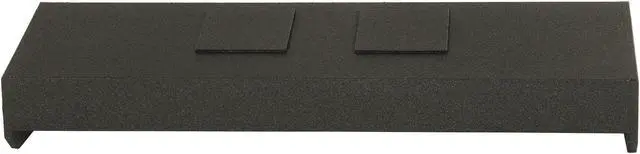 Alt view image 4 of 9 - QPower 10" Downfire 2 Hole 2009-2016 F150 Super Crew Subwoofer Box Enclosure
