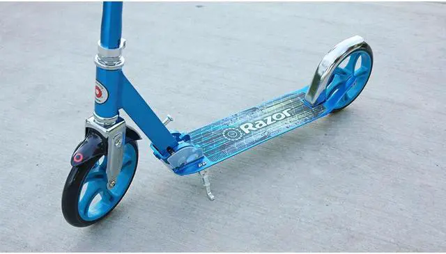 Alt view image 14 of 14 - Razor A5 Lux Scooter - Blue