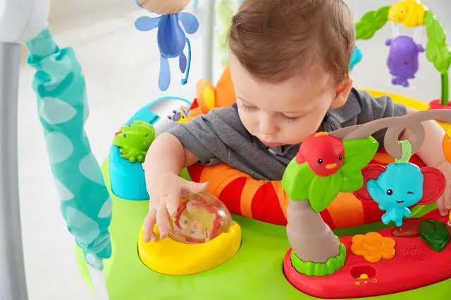 Alt view image 5 of 8 - Fisher Price Roarin' Rainforest Jumperoo