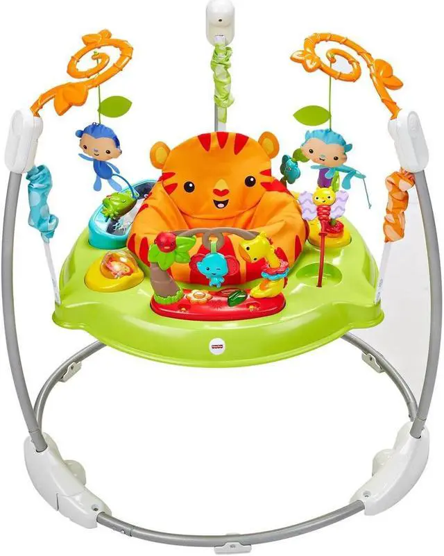Alt view image 4 of 8 - Fisher Price Roarin' Rainforest Jumperoo
