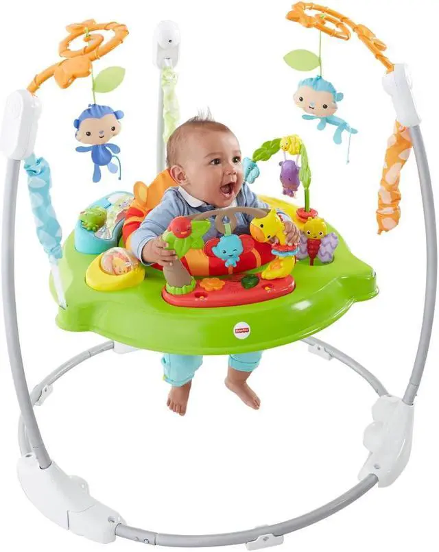 Alt view image 3 of 8 - Fisher Price Roarin' Rainforest Jumperoo