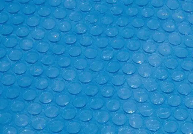 Alt view image 3 of 11 - Intex 12 Ft Round Easy Set and Metal Frame Swimming Pool Solar Tarp, Cover Only