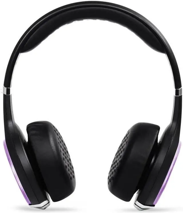 Alt view image 6 of 9 - Wearhaus Arc Bluetooth Headphones with Customizable Lights, Touch Controls, and Wireless Audio Sharing (Black)
