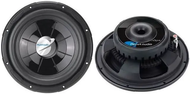 Alt view image 4 of 17 - PLANET AUDIO PX10 Planet 10 Shallow Mount Woofer 800W Max