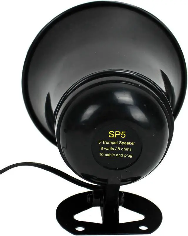 Alt view image 4 of 14 - Pyramid - All Weather 5'' PA Mono Extension Horn Speaker