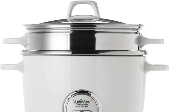 Alt view image 6 of 7 - Aroma NRC-687SD-1SG NutriWare 14 Cp Dig. Rice Cooker & Food Steamer
