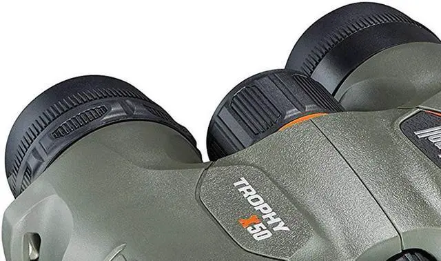 Alt view image 9 of 12 - Bushnell Trophy Xtreme 8x56mm Roof Prism Waterproof Binoculars (Green)
