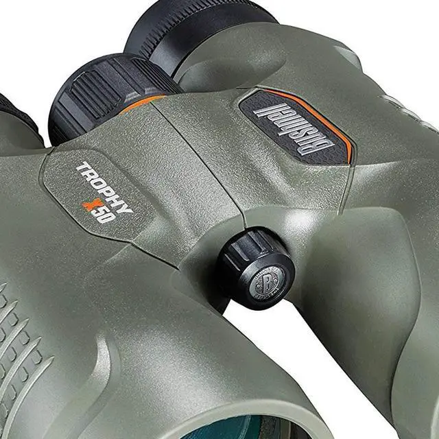 Alt view image 7 of 12 - Bushnell Trophy Xtreme 8x56mm Roof Prism Waterproof Binoculars (Green)